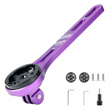 Bike Aluminum Computer Mount  compatible with Garmin, Wahoo, Bryton, and GoPro - Gio's Outdoors -ROCKBROSUSA