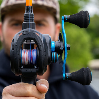 Reaction Tackle Baitcasting Fishing Reel – ProSpin Edition - 6.8:1 Gear Ratio - NEW - Gio's Outdoors