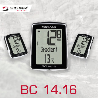 SIGMA Bicycle Computer - BC 14.16, Wired