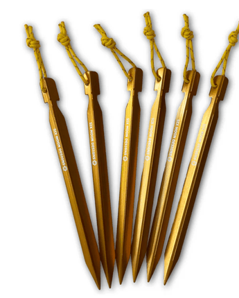 Six Moon Designs 6-Piece Stake Set - Gio's Outdoors