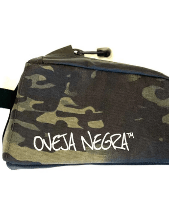 Oveja Negra Snack Pack Top Tube Bag - Bolt On Black Camo - Gio's Outdoors