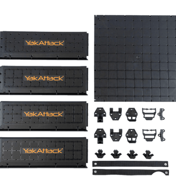 Yak Attack - 16x16 ShortStak Upgrade Kit for BlackPak Pro, Black - Gio's Outdoors