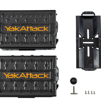 TracPak Combo Kit, Two Boxes and Quick Release Base - Yak Attack - Gio's Outdoors