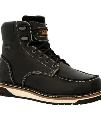 Georgia Boot Amp LT Wedge Waterproof Moc Toe Work Boot