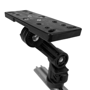 Rectangle Fish Finder Mount  with track Mount - YakAttack - Gio's Outdoors