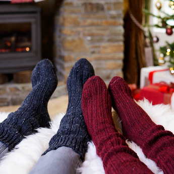 Aran Sweater Market Irish Wool Socks - Gio's Outdoors
