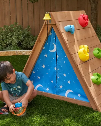 Kids Kraft A-Frame Hideaway & Climber