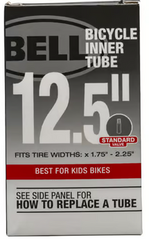 Bell Bicycle Inner Tube 12.5" Standard Valve - Gio's Outdoors