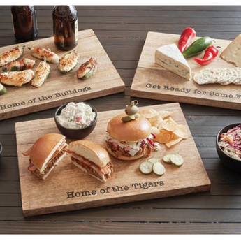 Football Cutting Board -choose your team - Gio's Outdoors