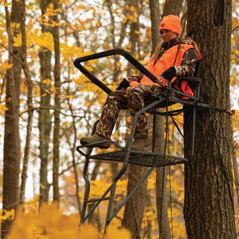 Rivers Edge Treestands  Big Timber 1.5 Man Ladder Stand - Gio's Outdoors