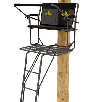 Rivers Edge Treestands  TwoPlex™ LS 2-Man Ladder Stand - Gio's Outdoors