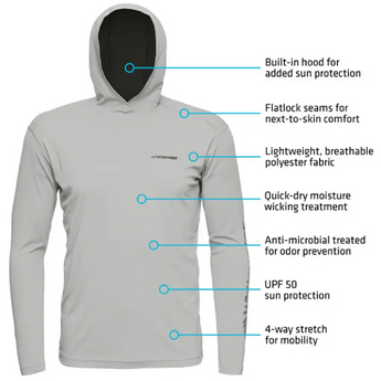 Whitewater Lightweight Tech Hoodie - Gio's Outdoors