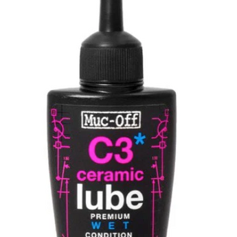 Muc-Off C3* Ceramic Lube Premium Wet Condition Chain Lubricant - Gio's Outdoors