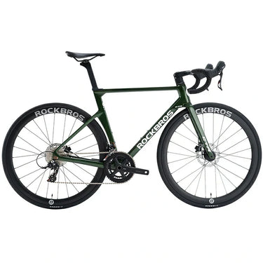 CTR - Carbon Fiber Road Bike Green - Gio's Outdoors -ROCKBROSUSA