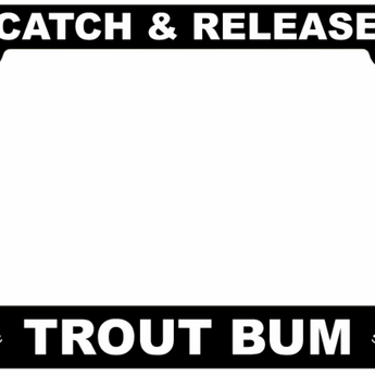 Fishing License Plate Frames - Gio's Outdoors