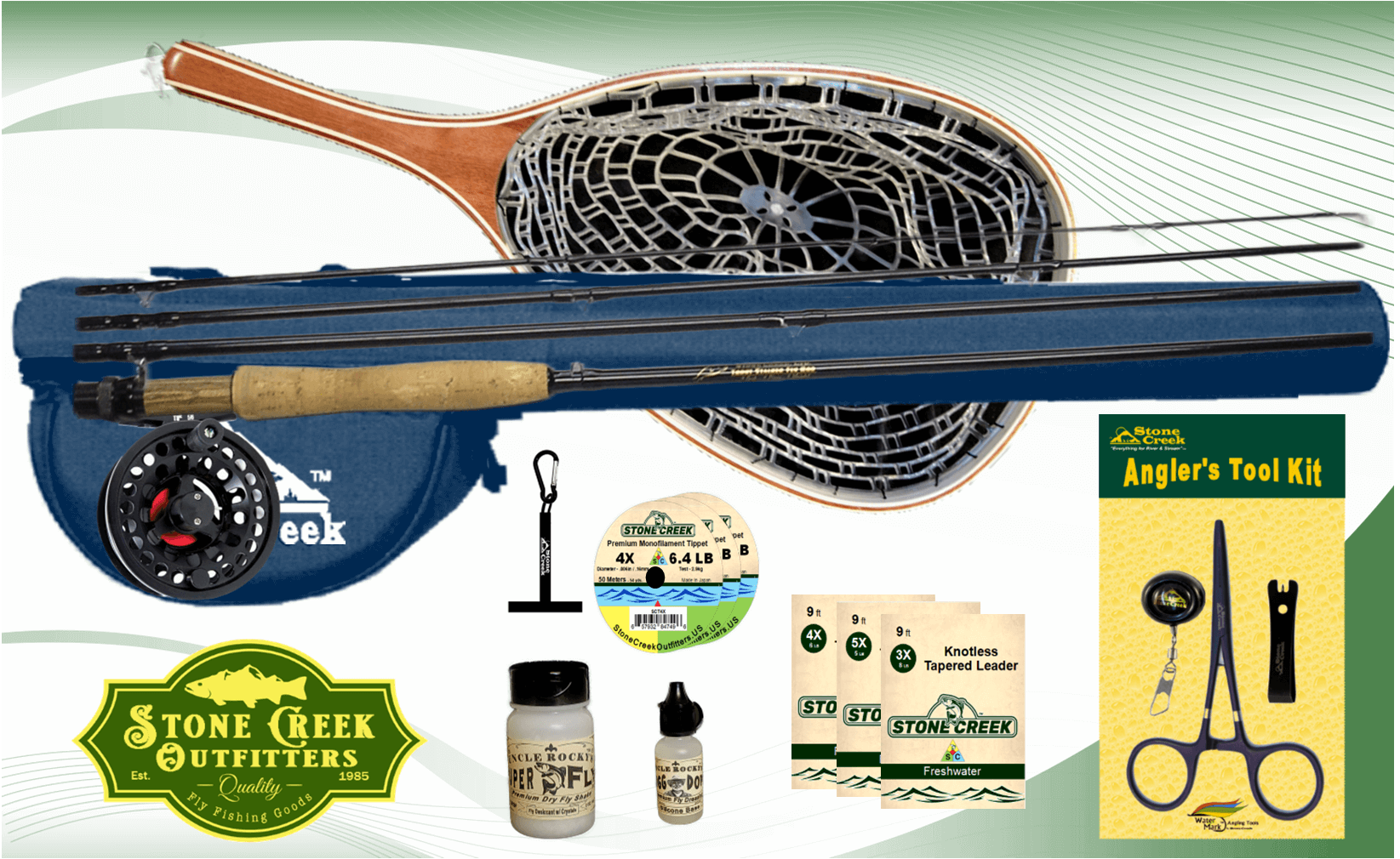 Trout Stalker - Fly Fishing Starter Kit - Gio's Outdoors