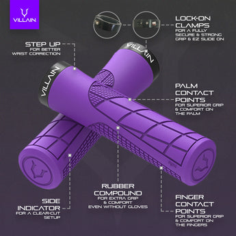 Villain - Arrest 1st Offense - MTB Grips