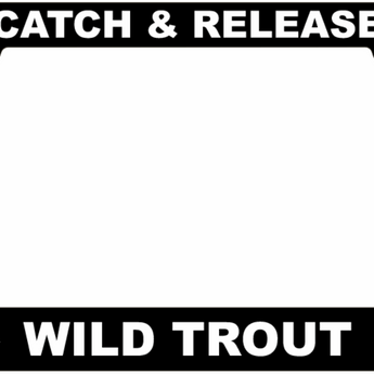 Fishing License Plate Frames - Gio's Outdoors