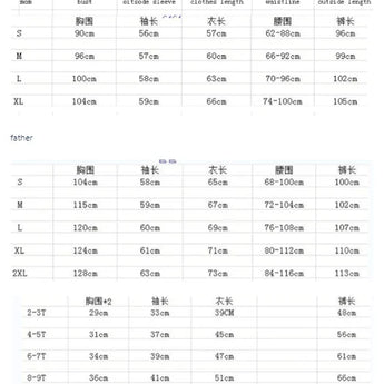 Xmas Family Pajamas Matching Clothes