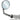 Delta Premium Bar End Cycling Mirror Black  