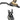 TRP EVO X HD-M9020 Disc Brake Lever - Right/Front Rear 1900mm Hose Post Mount 2-Piston Gold