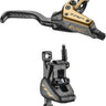 TRP EVO X HD-M9020 Disc Brake Lever - Right/Front Rear 1900mm Hose Post Mount 2-Piston Gold