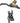TRP EVO X HD-M9020 Disc Brake Lever - Right/Front Rear 1900mm Hose Post Mount 2-Piston Gold