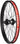 Odyssey Quadrant Rear Wheel - 20" 14 x 110mm Rim Brake Freecoaster LHD Black