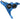 Hope RX4+ Disc Brake Caliper - Flat Mount Front +20mm DOT Type Blue