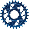 Wheels Manufacturing Direct Mount Chainring - 28t Shimano Direct Mount 1.5mm Outboard Offset HG+ Chain Compatible Blue