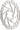 Promax Sport S1 Disc Brake Rotor - 140mm 6-Bolt Silver