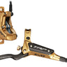 TRP DH-R EVO HD-M846 Disc Brake and Lever - Rear Hydraulic Post Mount Gold