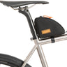Restrap Rear Top Tube/Seatpost Bag - Black