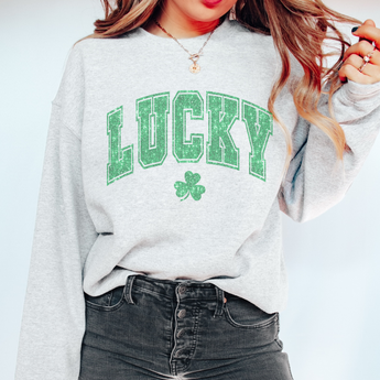Lucky Clover St. Patricks Day Sweatshirt - Gio's Outdoors