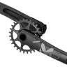 Samox M3 Crankset - 170mm 10-12 Speed 32t 3-Bolt Direct Mount 24mm Spindle BLK