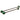 Halo Hex Key Wheel Skewers F/R Green