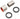 FOX Mounting Hardware - 3 Piece SS 10mm Bolt X 17.40mm/.685" Width