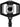 Crankbrothers Mallet Trail Pedals - Dual Sided Clipless Platform Aluminum 9/16" BLK