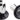 ODI Aluminum Bar Ends Pair Black