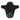 RockShox MTB Fender Short Zip Tie Black w/Seafoam Green