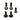 Better Bolts Fox 34 Fork Ti Bolt Kit Fit4/GripSL Black 5/Count