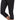Terry Holster Hi Rise Capris - Black Large