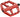 LOOK Trail Fusion Pedals - Platform 9/16" Red