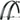 SKS Edge AL 46 Aluminum Fender Set Black 700 x 25-35