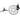 Clarks Clout-1 Hydraulic Disc Brake Kit Rear disc brake Black
