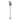 Wald products Center Mount Kickstand #78 Center X-Long Fixed Steel Silver