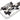 MSW CP-100 Pedals - Single Side Clipless Platform  Aluminum  9/16" BLK/Silver