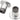 45NRTH XL Concave Carbide Aluminum Tire Studs - Pack of 25