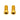 Better Bolts SRAM Matchmaker Pod Bridge Ti Mount Bolts Gold 2/Cou