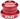 Chris King InSet i7 Headset - 1-1/8 - 1.5" 44/44mm Red